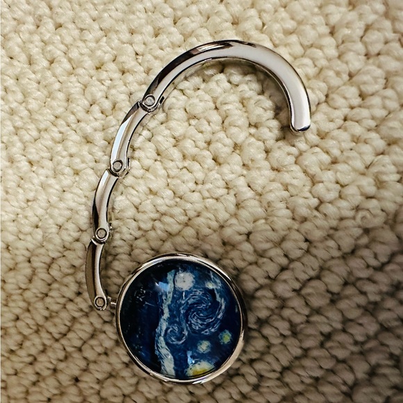 Stary Night portable purse holder for table. Never used.NWOT - Picture 2 of 4